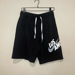 Nike Alumni Los Angeles Sweat Shorts Black